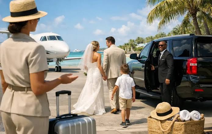 Nassau wedding transportation for vendors and event teams